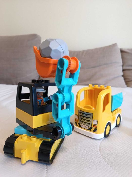 Lego Duplo Камион и екскаватор 10931 Truck and Tracked Excavator