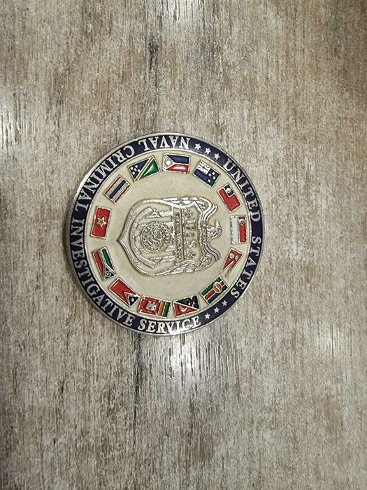 Монета NCIS Singapore