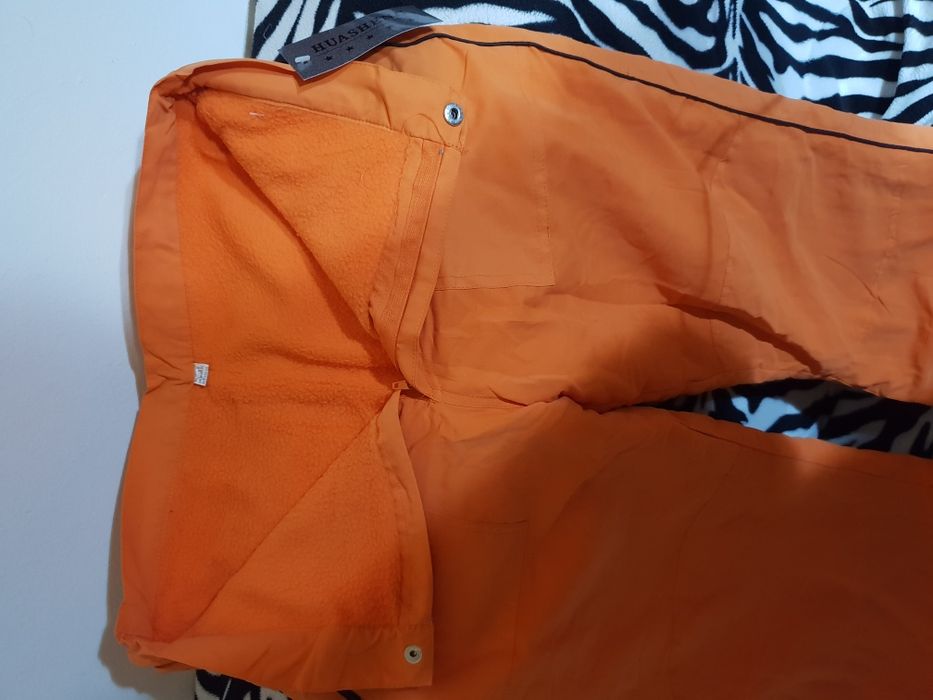 Pantaloni de fâș, flaușati in interior