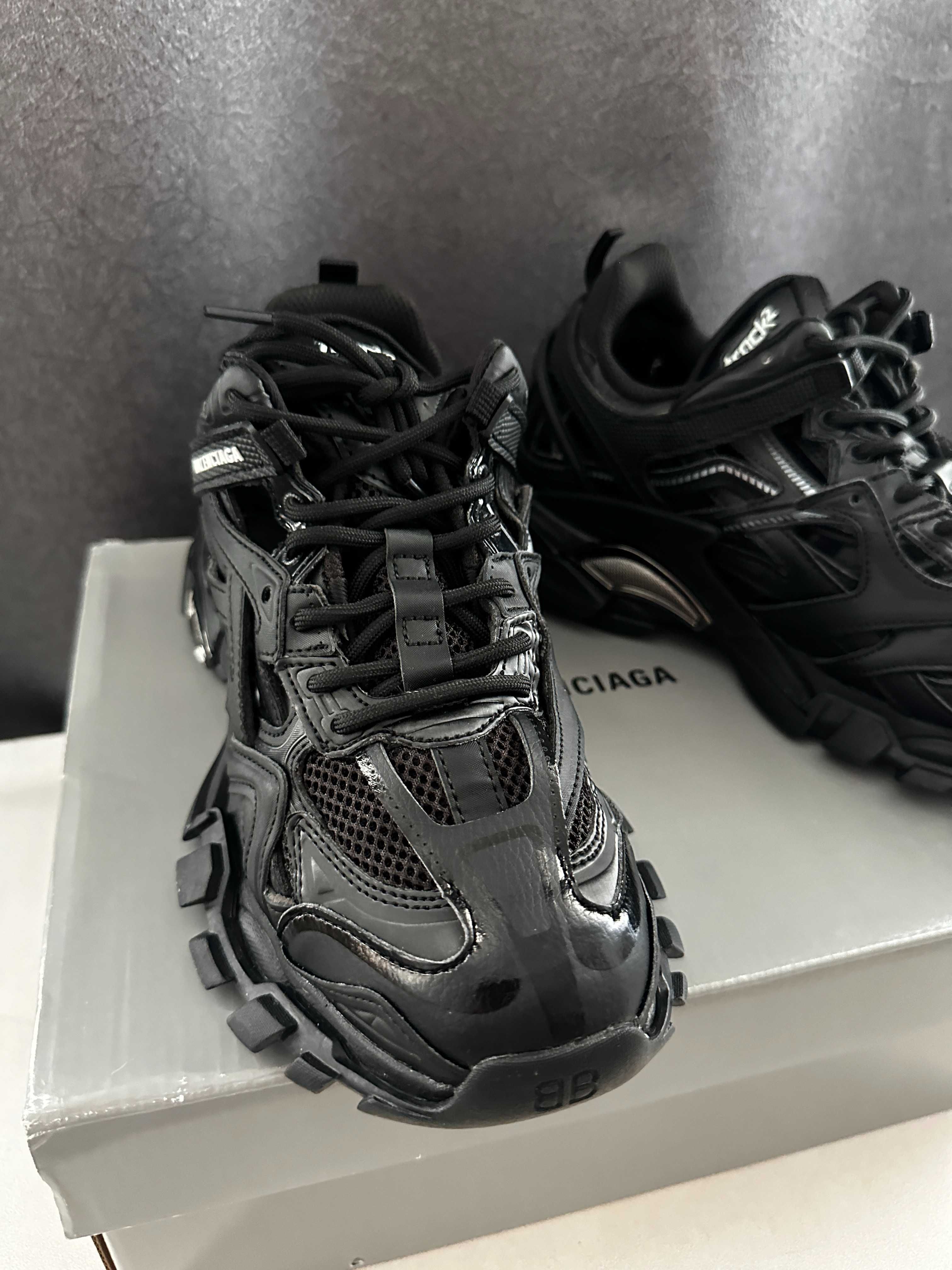 Adidasi Balenciaga Track 2 Negrii
