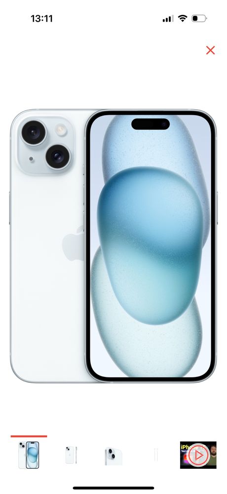 Продам смартфон apple 15