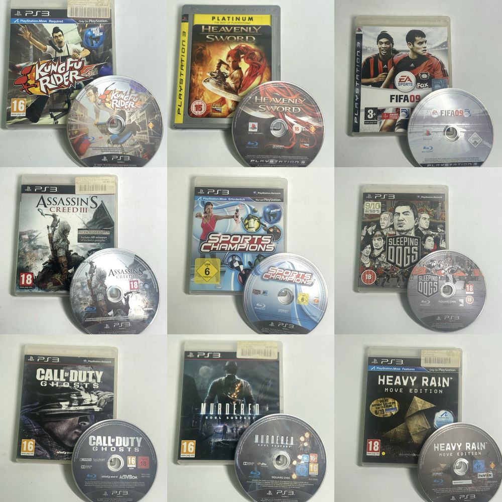 PS3 игри в отлично състояние на промоция