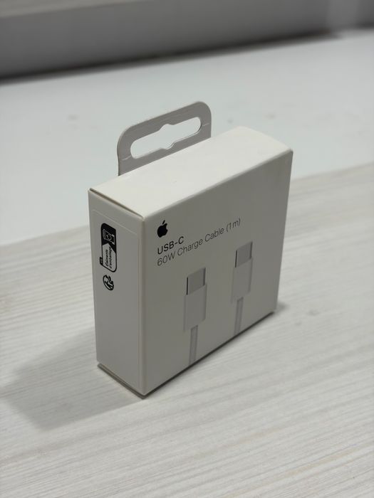 Оригинальный кабель Apple USB-C (60W, 1 м)