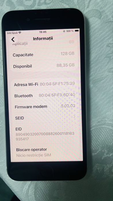 iPhone se3 2022 fără probleme display