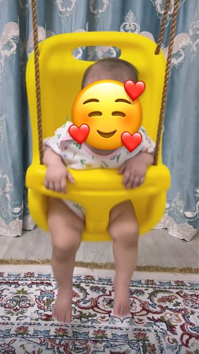 Качеля детская. Жақсы жағыдайда. Көп болмады алғанымызға.