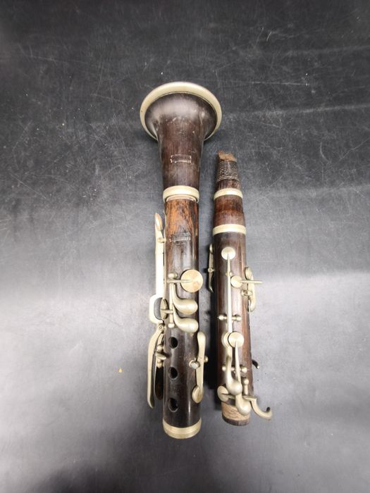 Кларнет дерево старинный