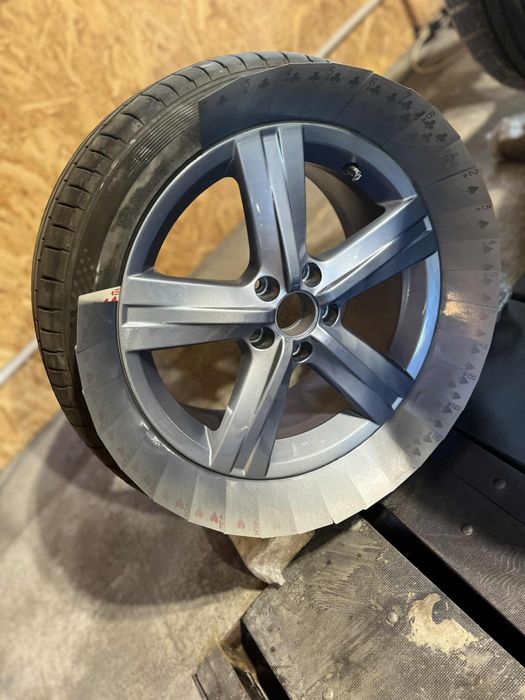 Jante aliaj fara cauciucuri 5x112 R17