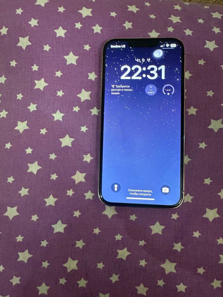 Apple 13 pro amerikan varyand yomkost 77 karobka dakument bor yaxshi