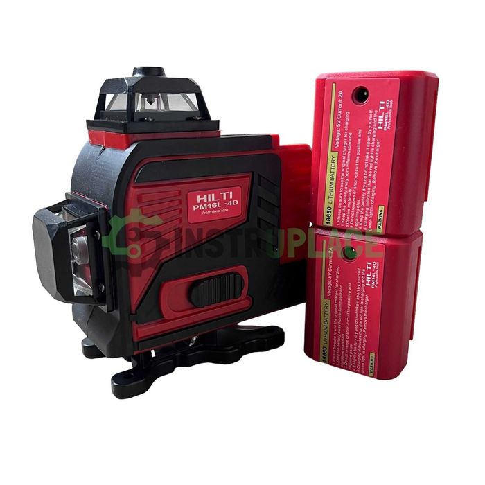4D ЛАЗЕРЕН НИВЕЛИР Хилти с 16 линии 4 точков Зелен Лазер HILTI 2022