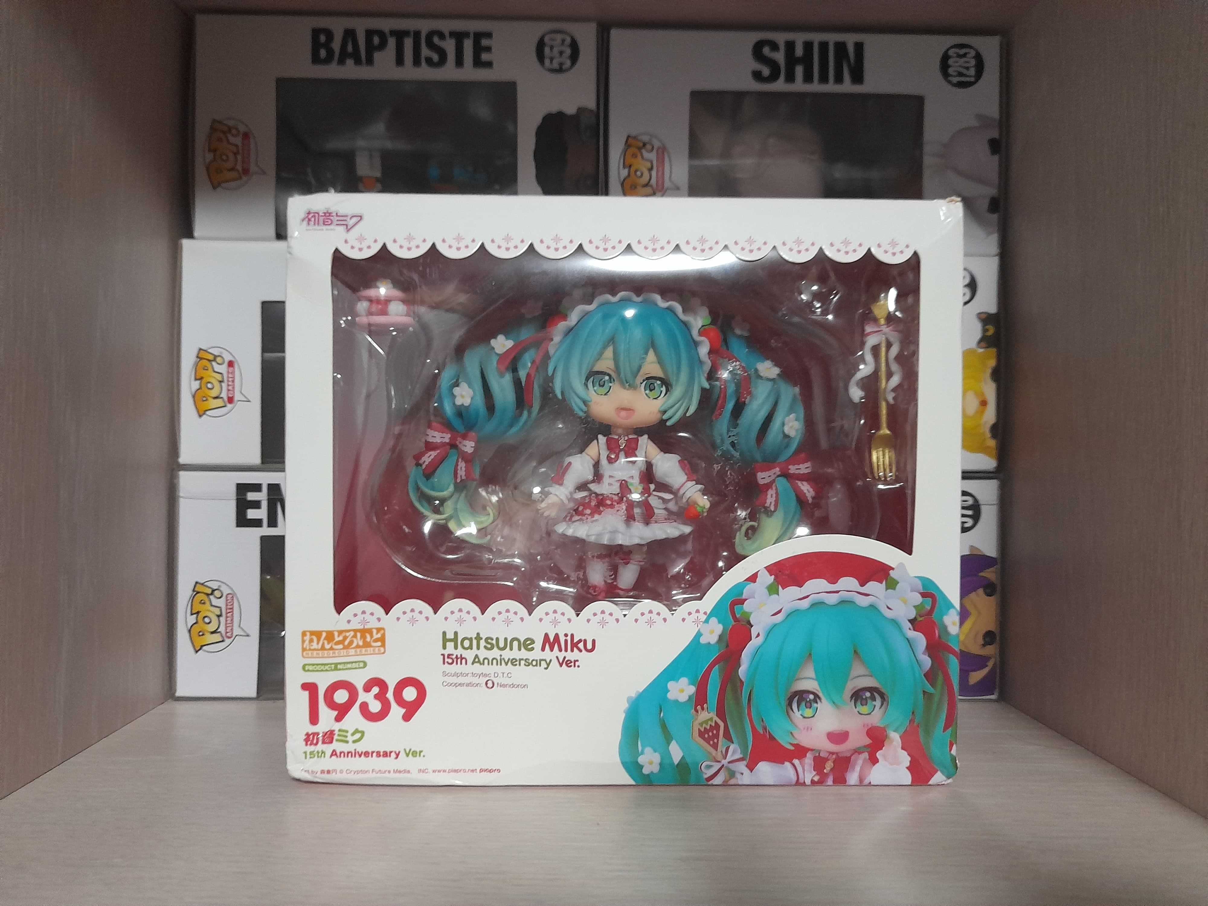 Figurina Anime - Hatsune Miku, 15th Anniversary Ver. , Cutie, Accesori