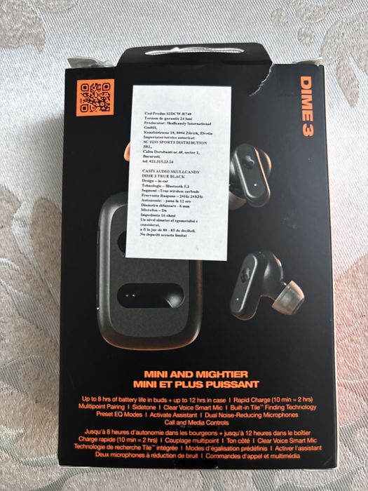 Dime 3-skull candy casti wireless