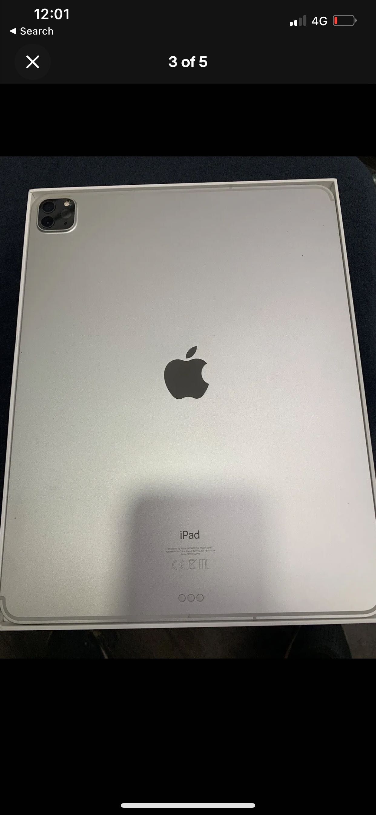 IPad Pro 12.9 M1 512GB Wifi + Cellular