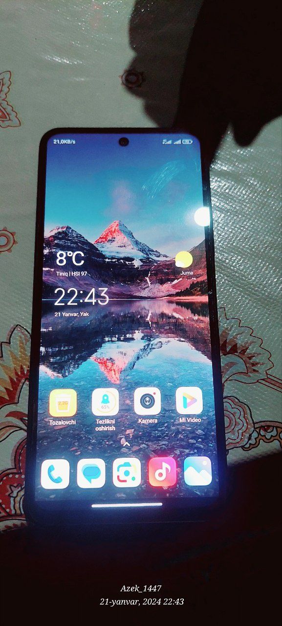 Xiomo Redmi 12 2023yil Avgustda olingan xolati idial