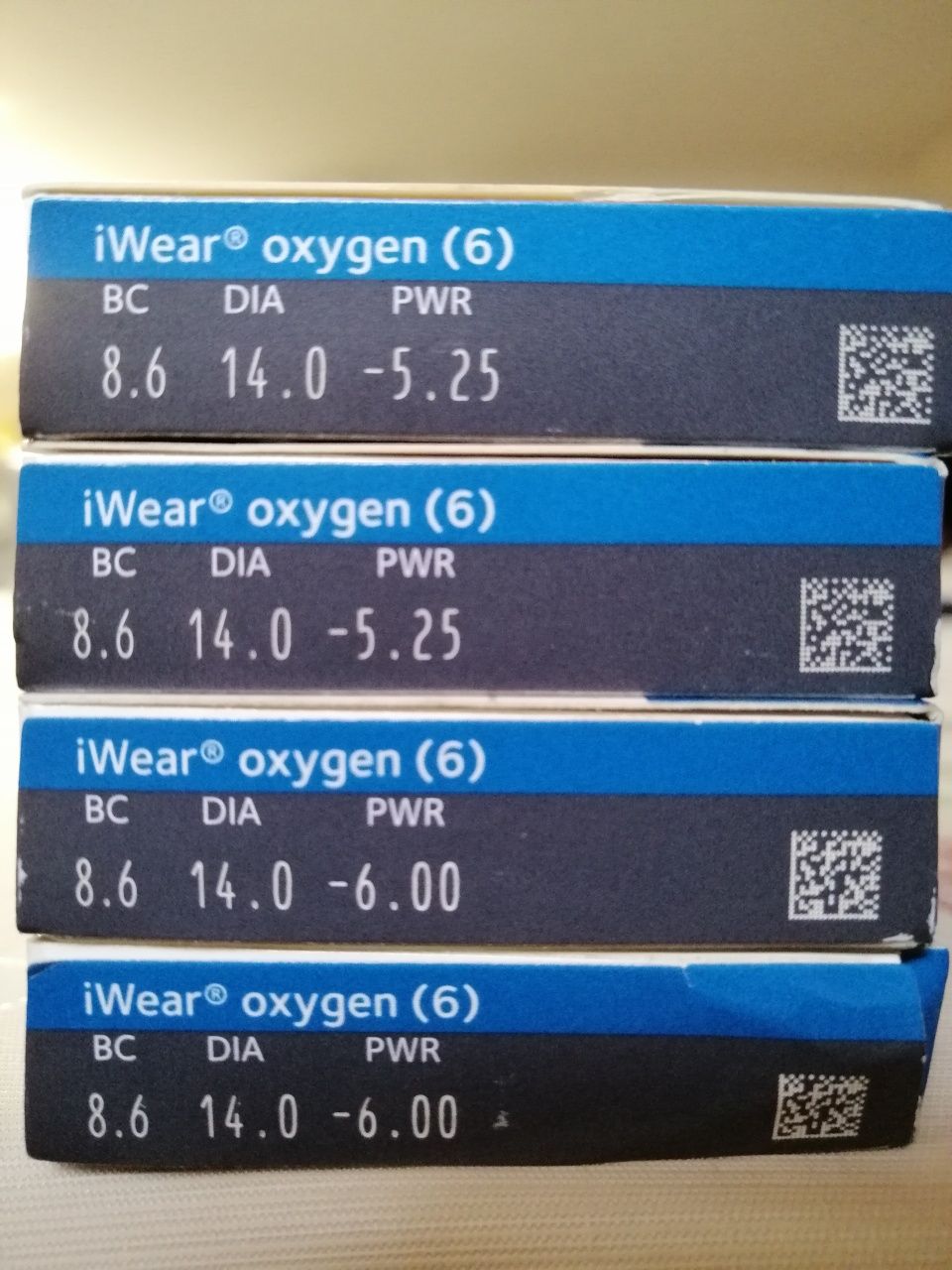 Контактни лещи iWear oxygen - 5.25 и - 6.00