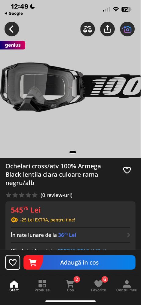 Casca Fullface Poc Otocon Race Mips