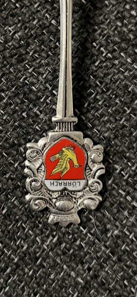 FRITZ REU & CO. 800 Германия Лъжица за кафе сребърна