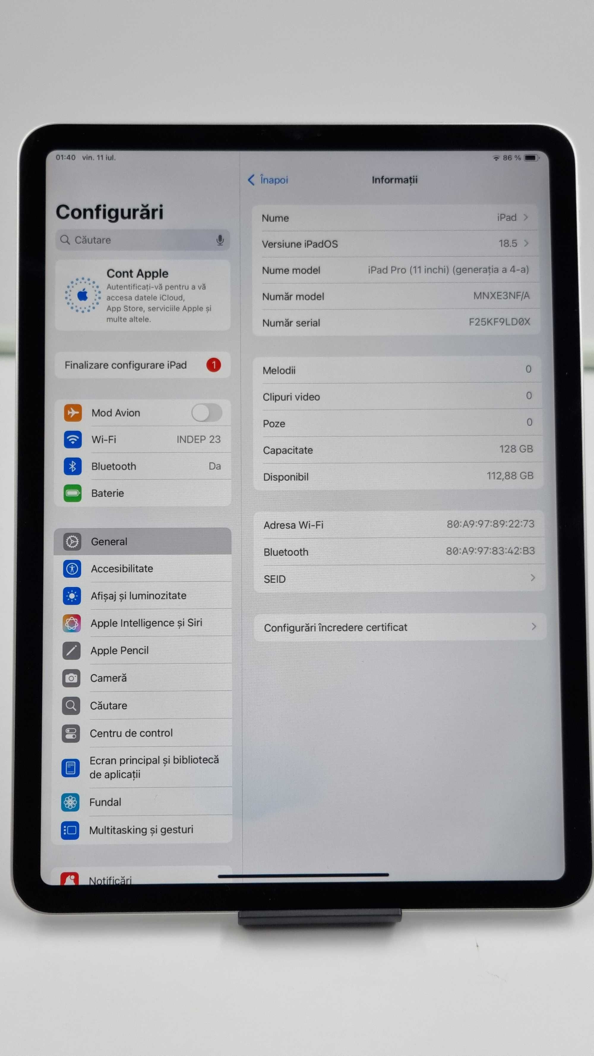 iPad Pro Gen 4 [Amanet Club Caro]