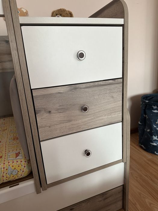 Детска кошара 3 в 1 с матрак