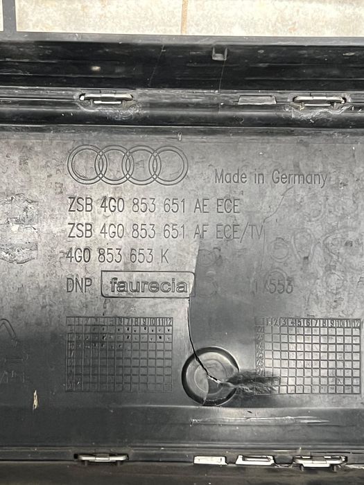 Vand Grila Audi A6 C7.5 facelift cromata pt Night Vision+ camera 360*