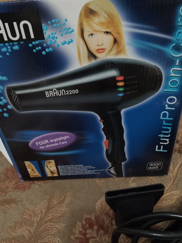 Продам фен мощность 3000 в