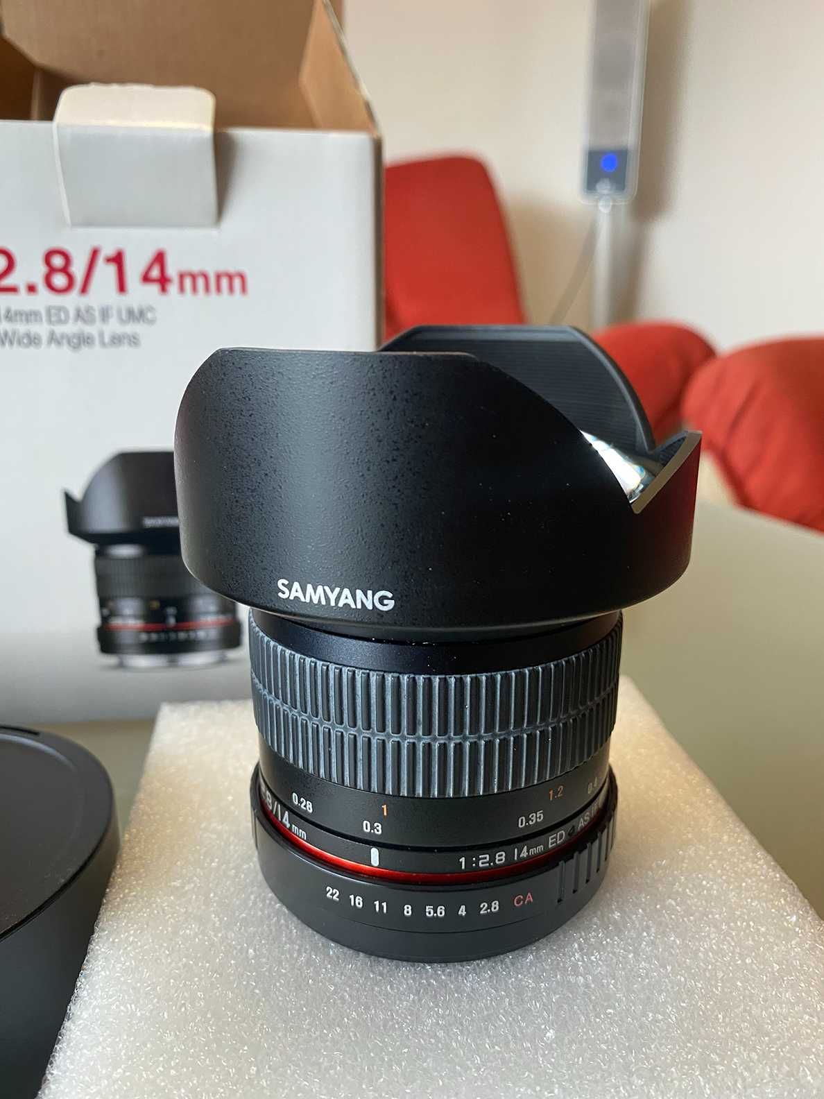 Samyang 14 mm f/2.8 ED AS IF UMC Canon EF-mount