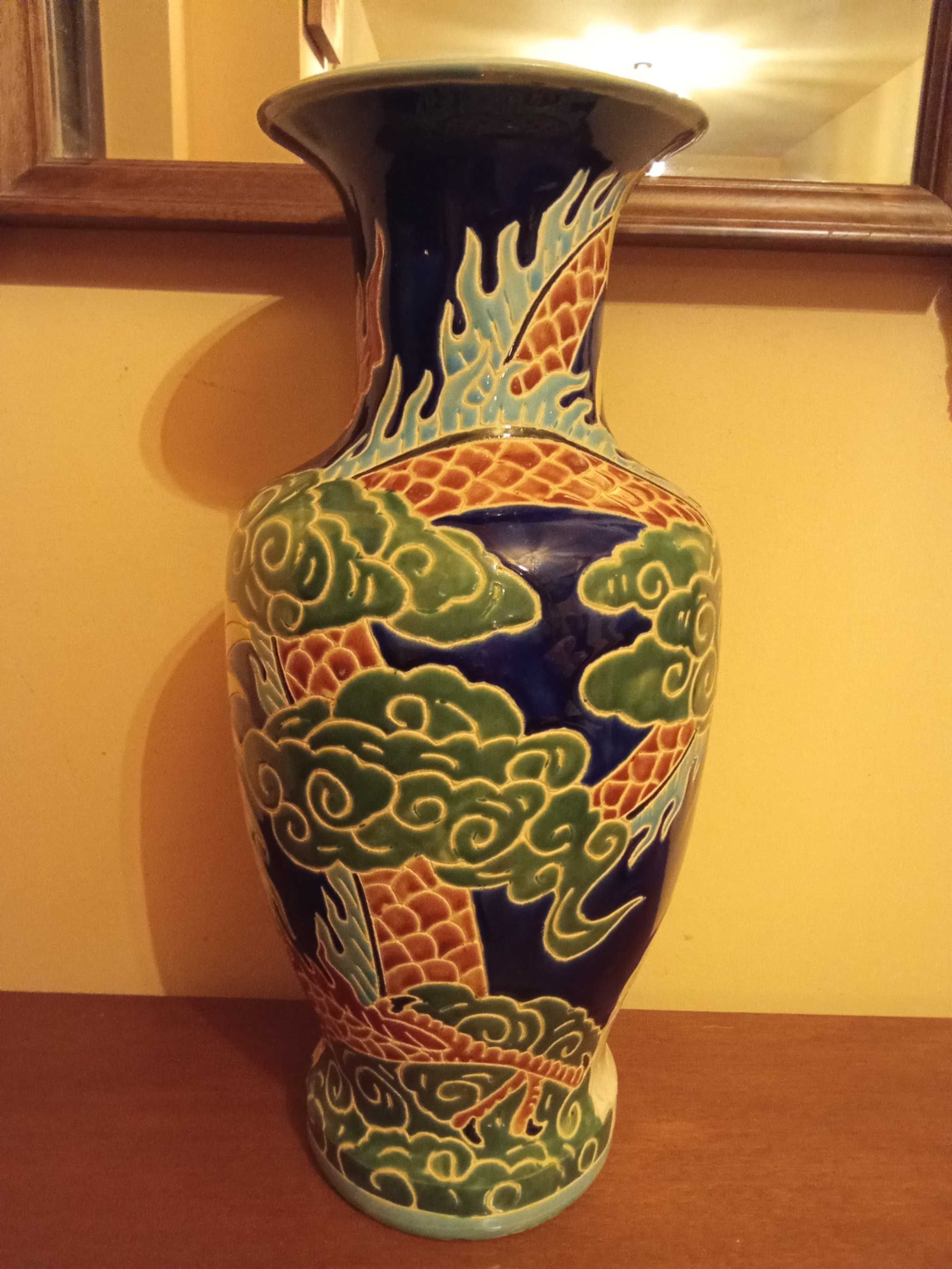 vaza din majolica 50 cm