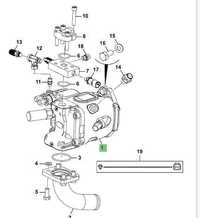 Pompa hidraulica JCB  8055 RTS KAYABA 333/R3776 Noua