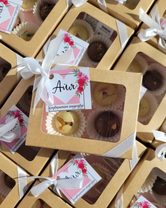 Бонбоньерки. Тойбастар. Подарок. Шоколадный боксы. Астана