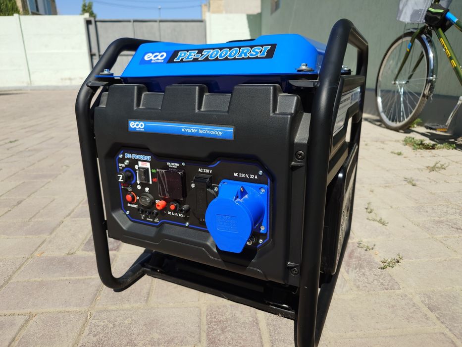 Продам инверторный бензиновый генератор Eco PE7000RSI