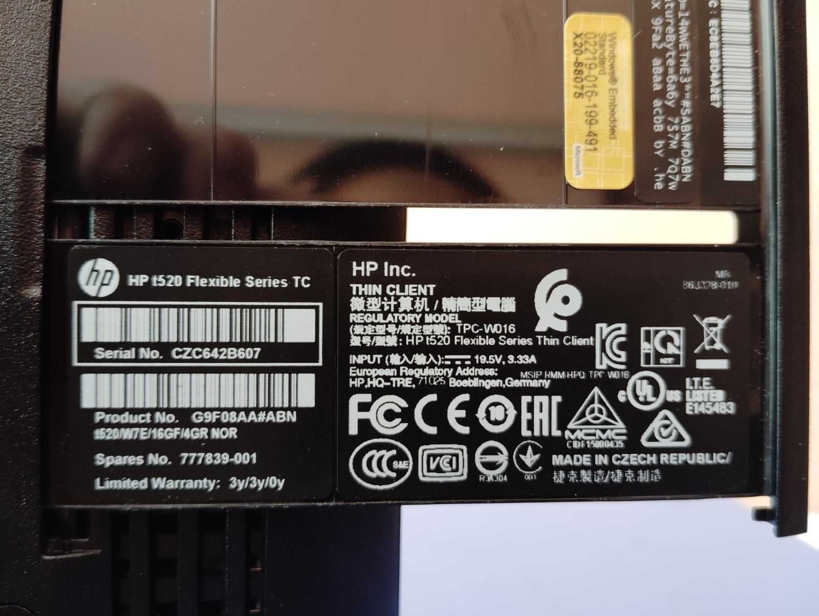 HP t520 Flexible Thin Client