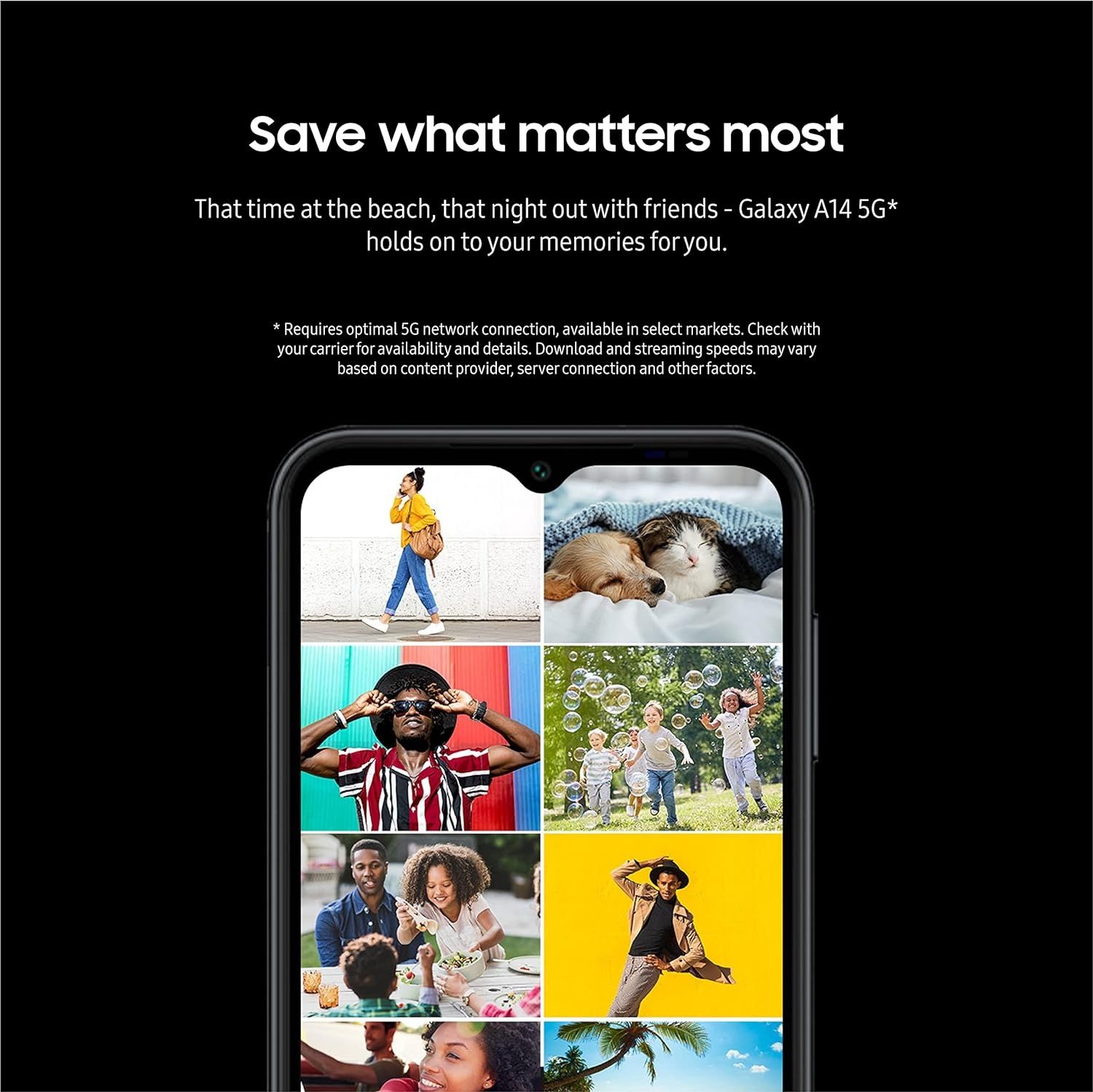 Telefon mobil Samsung Galaxy A14, Dual SIM, 4GB RAM, 128GB, 4G, NOU