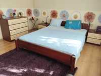 Спален комплект - спалня с матрак Нани, гардероб, н. шкафчета и скрин