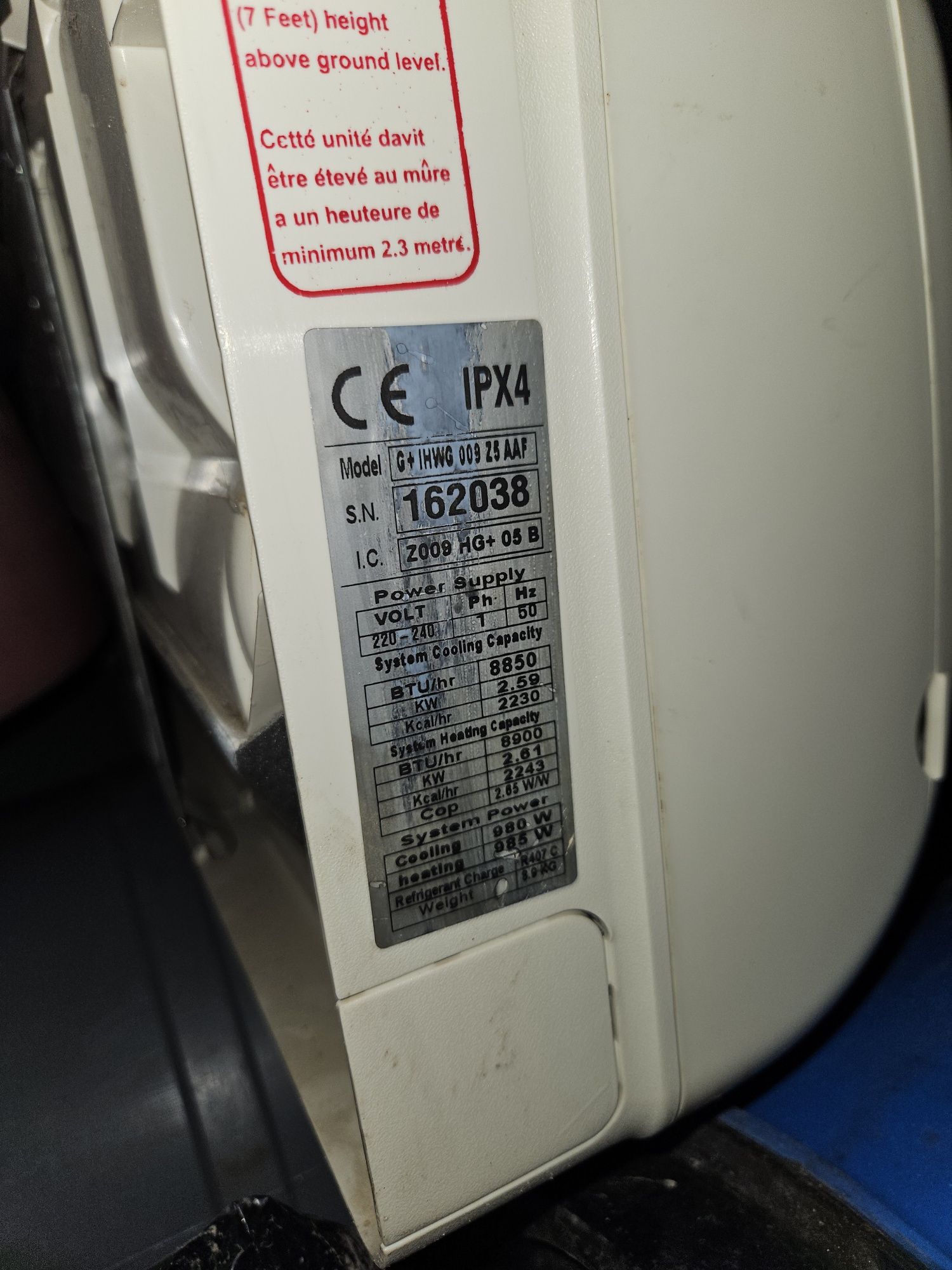 Aer condiționat Dinamic 9000 btu