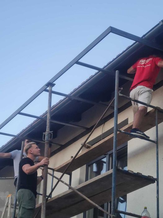 Confecții metalice garduri, porți, pergole, structuri metalice.
