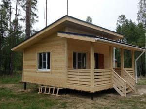 Vand cabane case locuibile din lemn cu izolatie termica si fonic