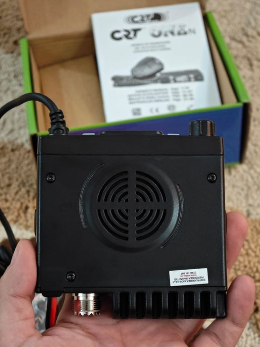 Pachet statie slim 4-15w made in franta noi + antena cu asq