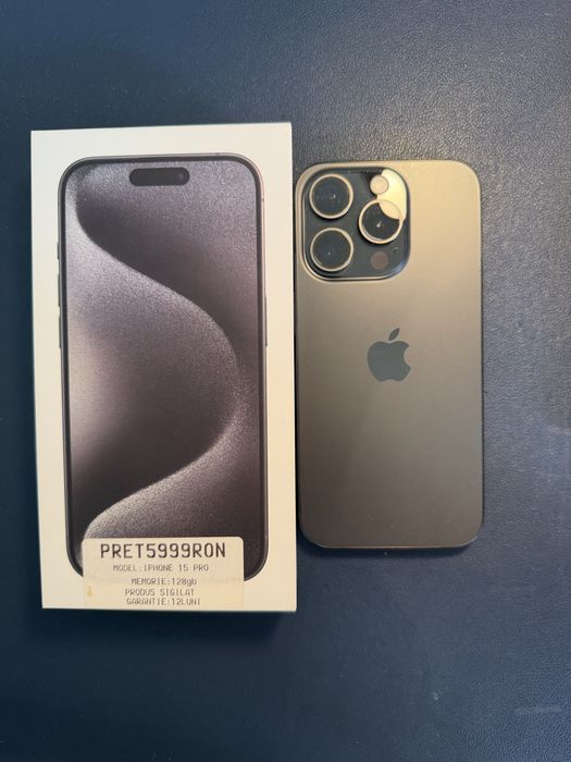 Iphone 15 Pro 128 GB Black