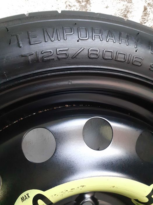 Roata rezerva SLIM R16 cric HYUNDAI Kona,i40,Ioniq,KIA Xceed,Niro,Ceed