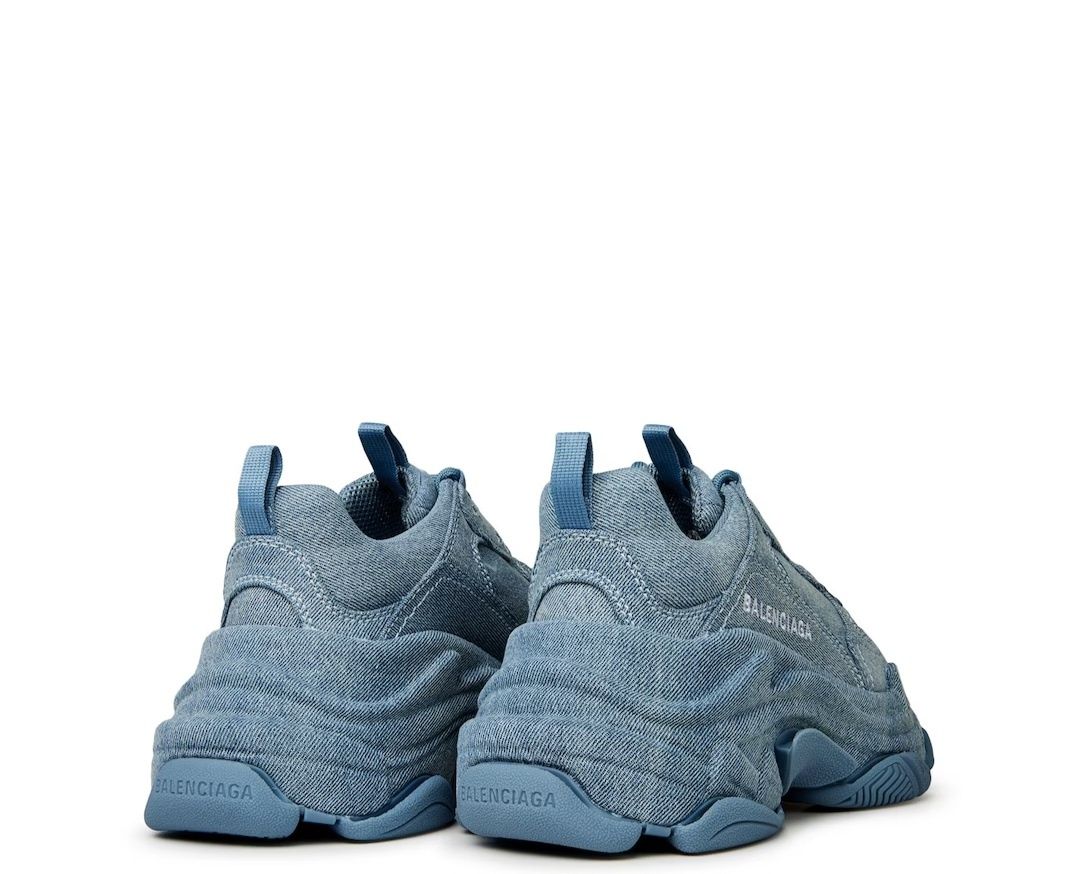 Последен номер ! Дамски маратонки Balenciaga Triple S Denim размер 38