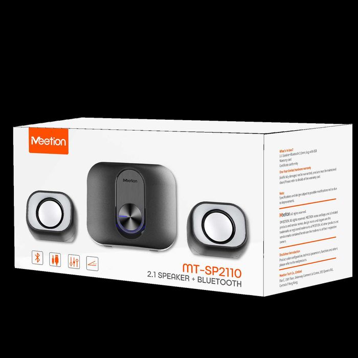 Meetion MT-SP2110 — компактная акустическая система 2.1 Есть доставка