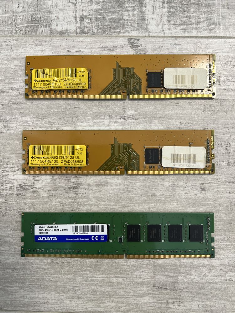 8GB 4GB Memorie RAM Desktop/Laptop DDR3/DDR4 Adata Zeppelin Samsung