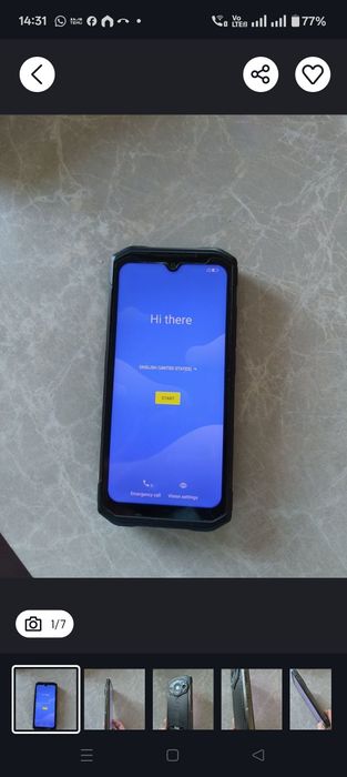 Telefon mobil iHunt Cyber Falcon Thermal PRO, Dual SIM, 256GB, 8GB RAM