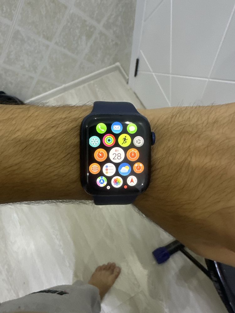 Apple watch 6 bllu