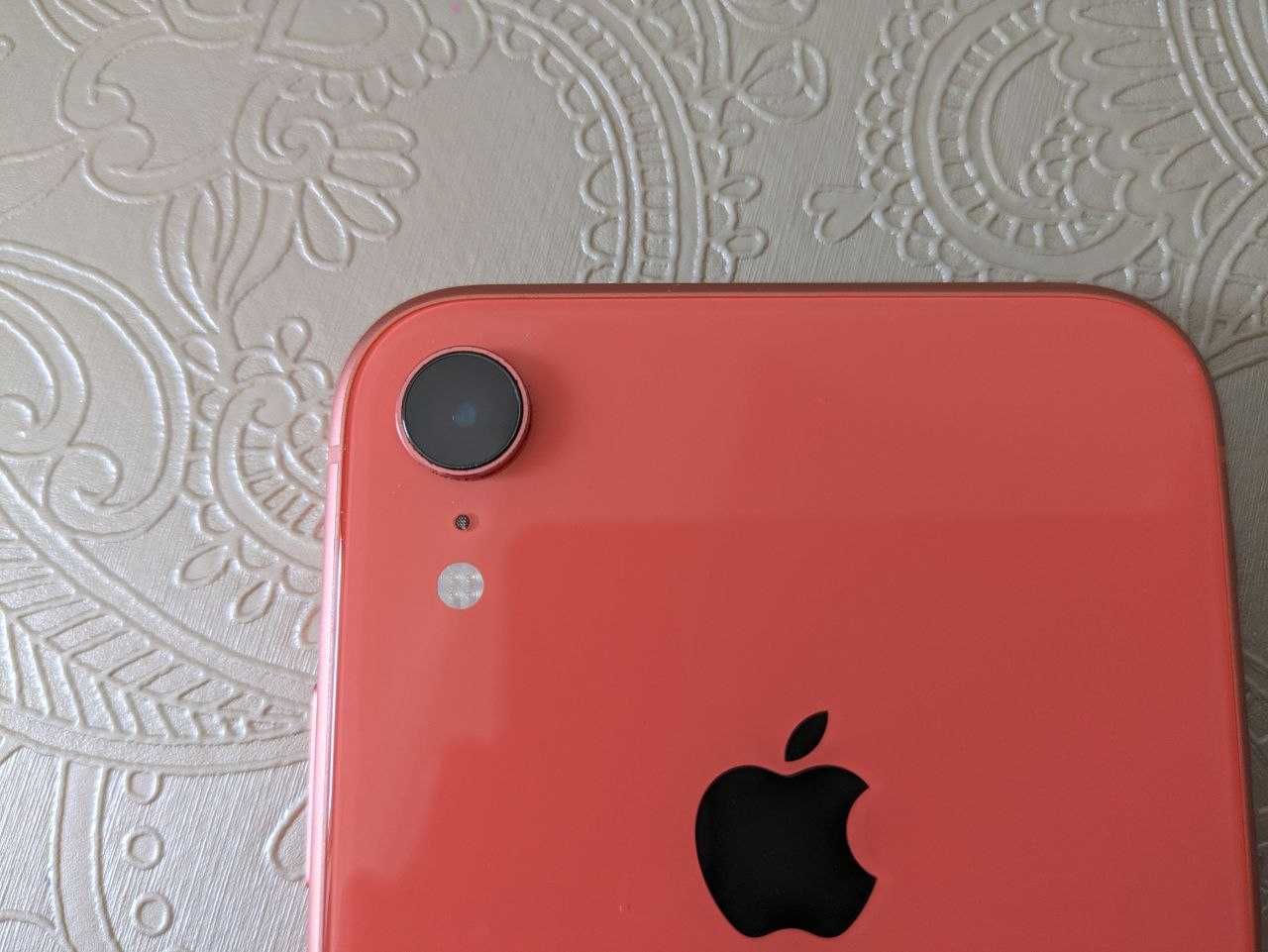IPhone X XR Portocaliu Coral corai stare impecabila 64GB