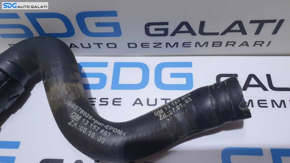 Furtun Conducta Tub Tubulatura Apa Opel Agila A 1.3 CDTI 2000 - 2005 Cod 13157697 13157694