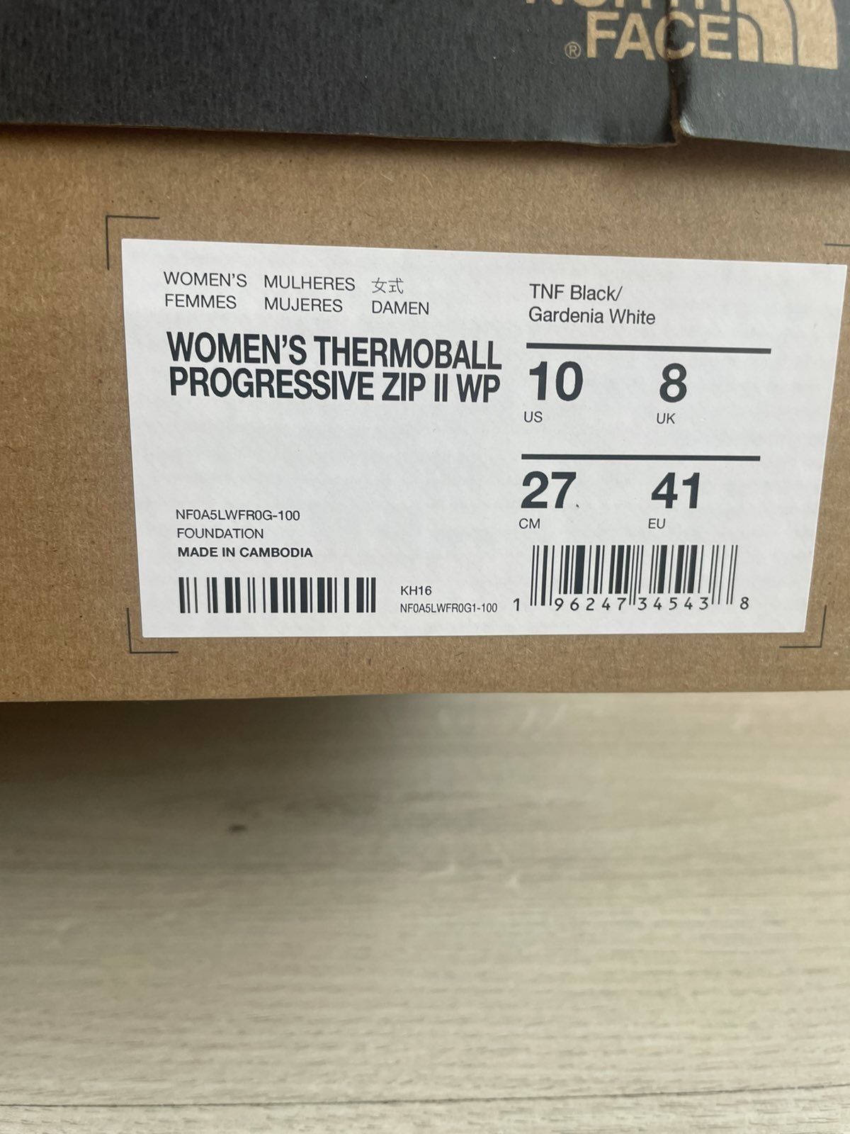 НОВО!!! The north face Апрески Thermoball Progressive Zip II