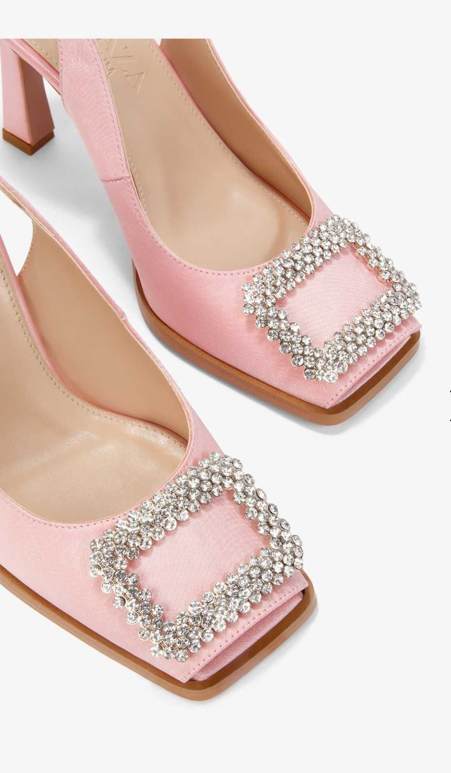 Sandale elegante roz