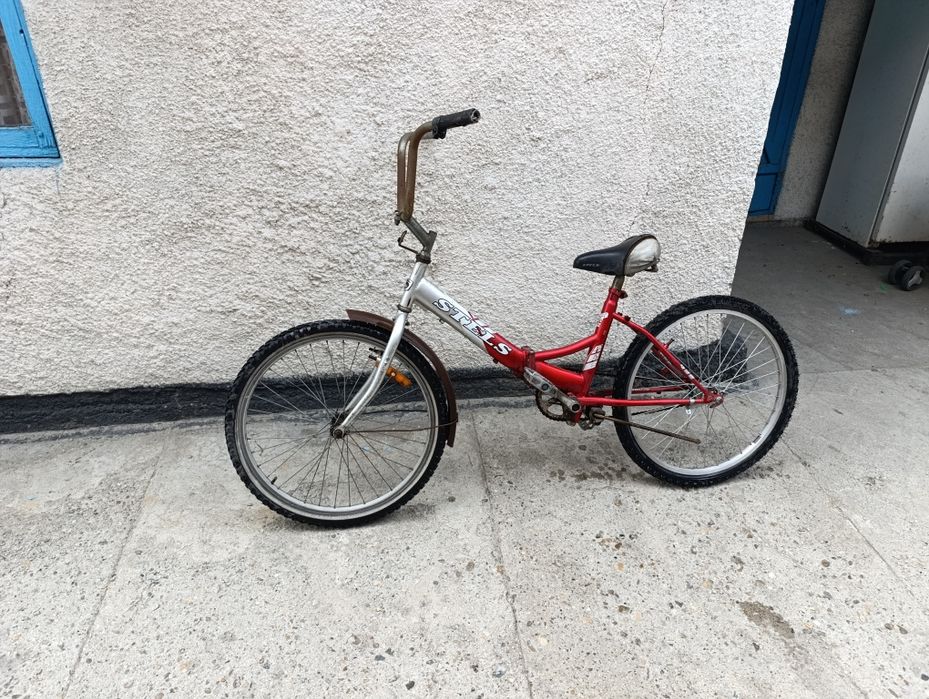 Велосипед СТЕЛС складной натходу