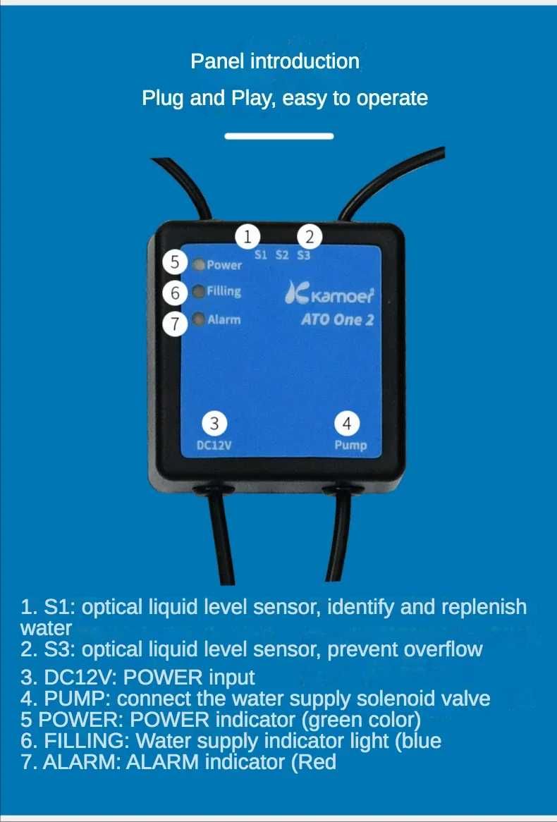 Kamoer ATO ONE 2 - Pompa completare apa acvariu