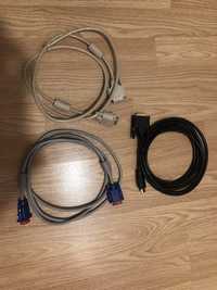 Cabluri vga-vga, dvi-dvi, dvi-hdmi